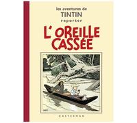 Hergé – L'Oreille cassée – Les Aventures de Tintin – Fac-similé N&B, petit format cartonné