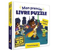 LES AVENTURES DES PETITS JEDI - Mon Premier livre puzzle -Travail d'équipe - STAR WARS
