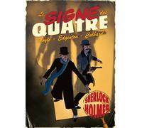 Les aventures illustrées de Sherlock Holmes - Le Signe des quatre - EDGINTON-I+CULBARD-I - Akileos Eds - broché - Bande dessinée