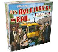 Les AVENTURIERS du Rail : Berlin - Jeu de Société pour Enfants dès 8 Ans - 2 à 4 Joueurs - 10 à 15 Min - Jeu de Stratégie Famille - Version Compacte Indépendante en Français - Days of Wonder