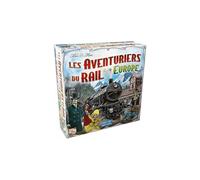 LES AVENTURIERS DU RAIL : EUROPE - Jeu de Base - Version Française - Unbox Now - Jeu de Société Famille pour Enfants dès 8 ans - 2 à 5 Joueurs - Jeu de Stratégie - Compatible Alexa - Days of Wonder