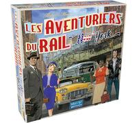 Les AVENTURIERS du Rail : New-York Années 60 - Jeu de Société pour Enfants dès 8 Ans - 2 à 4 Joueurs - 10 à 15 Min - Jeu de Stratégie - Version Compacte Indépendante en Français - Days of Wonder