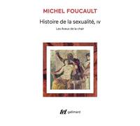Les aveux de la chair - Michel Foucault - Gallimard - broché - Essai