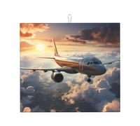 Les avions sont des imprimés en flèche Tapis de comptoir de cuisine absorbant l'eau et antidérapant pour la vaisselle, comptoir de cuisine, évier