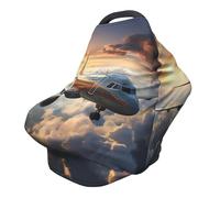 Les avions sont en plein essor. Housse de chaise polyvalente entièrement imprimée spécialement conçue pour votre bébé
