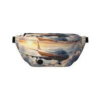 Les avions sont en train de monter en flèche. Sac banane réglable léger et confortable, adapté pour le fitness, le jogging, les voyages