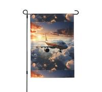 Les avions sont en train de monter le drapeau. Convient pour une utilisation en intérieur et en extérieur, parfait pour la maison, le jardin, les événements et les expositions patriotiques.