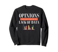 Les Avis Humour des scientifiques des données manquent de statistiques de données Sweatshirt
