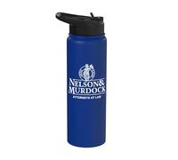 Les avocats de Nelson & Murdock Justice Is Blind Stainless Steel Insulated Water Bottle