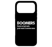 Les Baby-boomers Ont grandi sur la Bonne Musique, Le Travail Dur et Le Bon Sens Coque pour iPhone 17 Pro Max