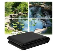 Les Bâches Bassin en Polyéthylène Haute Densité sont Durables 5x10.5m/16.4x34.45ft,étanches et Faciles à Installer. Elles Conviennent aux Piscines, Fontaines, Cascades, Bassins à Poissons etc