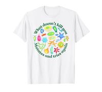 Les bactéries mutent et essaient à nouveau, microbiologie scientifique amusante T-Shirt