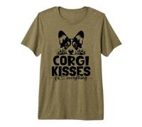 Les Baisers de Corgi réparent Tout T-Shirt Haut de Gamme