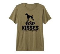 Les Baisers du Braque Allemand réparent Tout T-Shirt Haut de Gamme