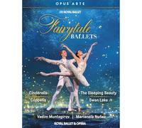 Les ballets féériques : Cendrillon - Coppélia - La Belle au bois dormant - Le Lac des Cygnes. Muntagirov, Nunez, The Royal Ballet. [Blu-ray]