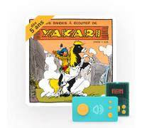 Coffret livre audio Lunii Les bandes à écouter de Yakari pour conteuse Lunii Ma Fabrique à Histoires