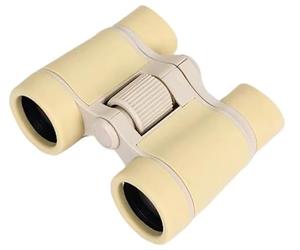Les Baroudeurs Jumelles Randonnée Enfant 4 X 30 - D'Aventure en Plein Air pour Sport,Randonnée,Camping,Les Voyages (Beige)