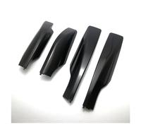 Les Barres De Toit 4 Pièces Pour Toyota Pour RAV4 Pour XA20 Pour XA30 2001-2012 Noir Voiture Barres Toit Couverture Barre Rail Fin Coque Remplacement(2007-2012)