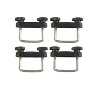 Les Barres De Toit Kit Montage Coffre Toit Robuste Kit Pinces À Boulons En U Kit Support Galerie Toit Universel Et Durable Montage Voiture(90mm)