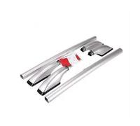 Les Barres De Toit Porte-bagages Barres Rails Latéraux Boîtes Barres Toit Style Voiture Un Ensemble Pour Toyota Pour Yaris 2007-2013(BLANC)