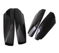 Les Barres De Toit pour Toyota pour Highlander XU40 2008 2009 2010 2011 2012 2013 Noir ABS Barres De Toit Rail Protection D'extrémité Coque 4PCS