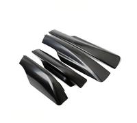 Les Barres De Toit pour Toyota pour RAV4 2006 2007 2008 2009 2010 2011 2012 Noir ABS Barres De Toit Rail Fin Protection Coque Remplacer 4PCS