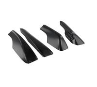 Les Barres de Toit Pour Toyota Pour RAV4 XA20 01 05 Galerie de toit Noir Couvercle Rail Fin Coque Stabilité Longue Durée Rails de Toit