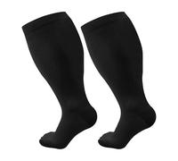 Les Bas de Hallo Chaussettes pour diabétiques Ultra-confortable Non contraignant Halloo-france (noir,4XL(4paar))