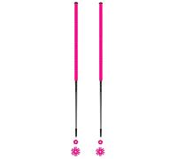 Les batons d'Alain - Bâtons de ski de randonnée - Bonbon - Taille 125 cm - Rose Rose 125 cm