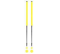 Les batons d'Alain - Bâtons de ski de randonnée - Citron - Taille 115 cm - Jaune Jaune 115 cm