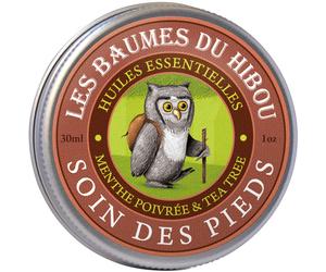 Les Baumes Du Hibou Aux Huiles Essentielles Soin Pieds Bio Pot 30ml