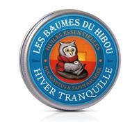 LES BAUMES DU HIBOU-Baume Hiver Tranquille biologique Boîte 30 ml bleu