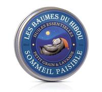 LES BAUMES DU HIBOU-Baume Sommeil Paisible biologique Boîte 30 ml bleu