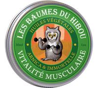 Les Baumes Du Hibou Vitalité Musculaire Bio Pot 30ml