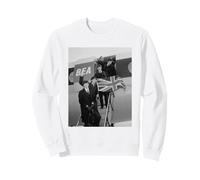 Les Beatles et Brian Epstein débarquent à Londres Beatlemania 1964 Sweatshirt