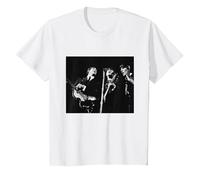 Les Beatles Paul McCartney John Lennon George Harrison T-Shirt, Enfant, Blanc, 2 Ans