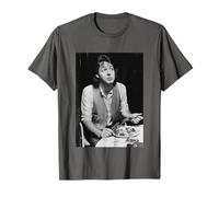 Les Beatles : Sir Paul McCartney Mangeant des Ailes de 1977 T-Shirt
