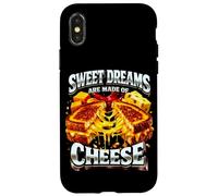 Les Beaux rêves sont Faits d'un Jeu de Mots au Fromage, de Fromage grillé, d'une Blague de Papa Coque pour iPhone X/XS
