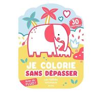 Je colorie sans dépasser - les bébés animaux