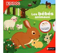 Les bébés animaux - Livre animé Kididoc - Dès 4 ans