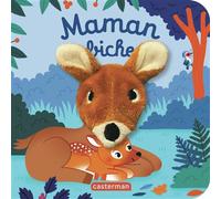 Les bébêtes - Maman biche Livre marionnette pour bébé - dès 3 mois - Anne Kalicky - Casterman - cartonné - Album jeunesse