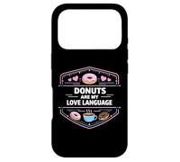 Les Beignets sont Mon langage d'amour, Les friandises et l'état d'esprit Coque pour iPhone 17 Pro