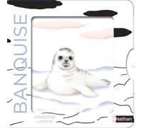 La banquise - Un livre en noir et blanc qui passe en couleurs grâce aux animations, pour les bébés des 6 mois