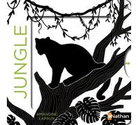 Dans la jungle – Livre noir et blanc qui passe en couleurs pour bébés 6 mois – Nathan