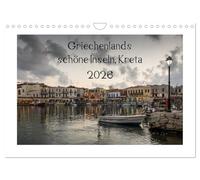Les belles îles de Grèce, Crète, Version française (Calendrier mural 2026 DIN A4 portrait), Calendrier CALVENDO mensuel