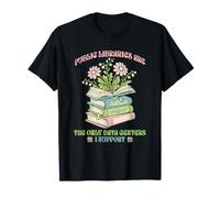 Les bibliothèques publiques sont Les Seuls centres de données Que Je supporte Groovy T-Shirt