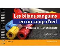 Les bilans sanguins en un coup d'oeil