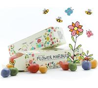 Les billes de fleurs originales de Die Stadtgärtner I 25 bombes à graines colorées avec plus de 20 types de graines de fleurs sont offertes lors de fêtes d'anniversaire d'enfants, 100 % biologiques et