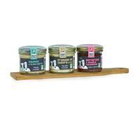 LES BIO DU BOCAL-Planche de 3 tartinables en verrines 280 g