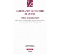 Les biographies existentielles de Sartre Thèmes, méthodes, enjeux - Vincent de Coorebyter - Vrin - broché - Etude